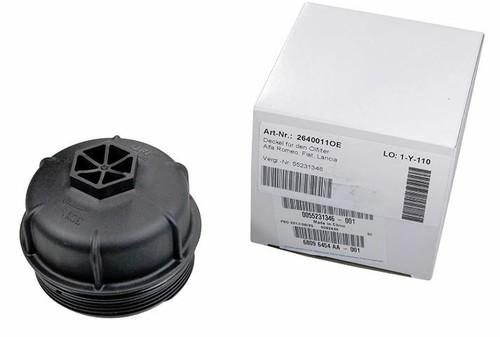 Coperchio filtro olio - coperchio,