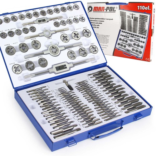 Set maschi filiere 110 pezzi - e,