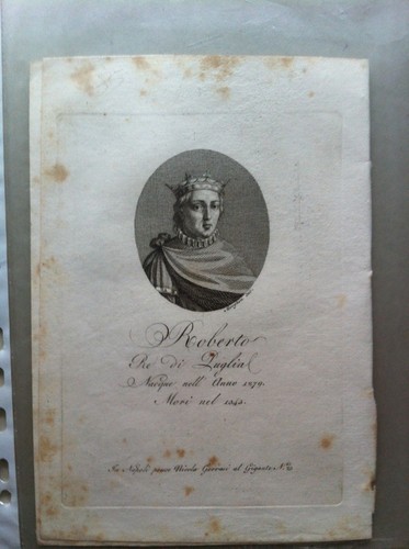 Roberto angiò re di - roberto,