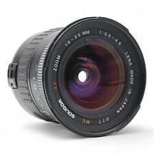 Obbiettivo Soligor MC AF 19-35 mm F 3.5-4.5 Attacco EF Canon con Paraluce