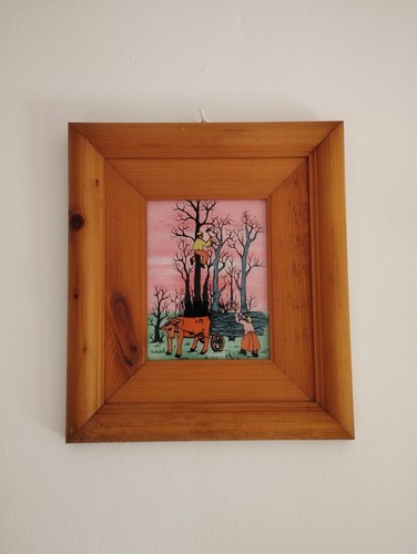 Quadro arte naif kubic - arte,