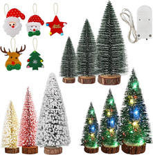Set Di 9 Alberi Di Natale Mini