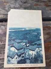 Savignano Sul Panaro Visto Dall' Alto Cartolina F Piccolo Viagg1930 Senza Angolo