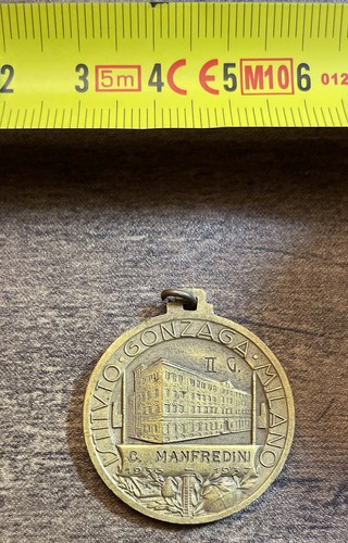 Medaglia istituto gonzaga - istituto,