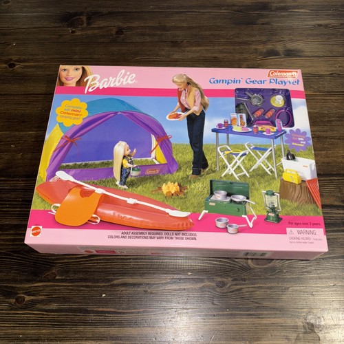 Barbie campin gear playset - gear,
