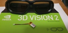  NUOVA solo batteria - Occhiali 3D attivi NVIDIA 3D Vision 2 NVIDIA