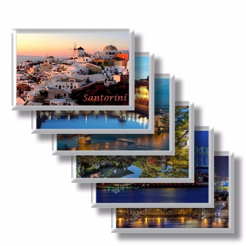 Santorini frigo calamita - -,