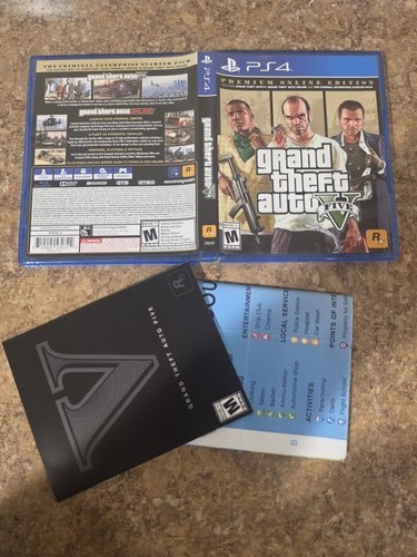 Grand theft auto gta ps4 - theft, v