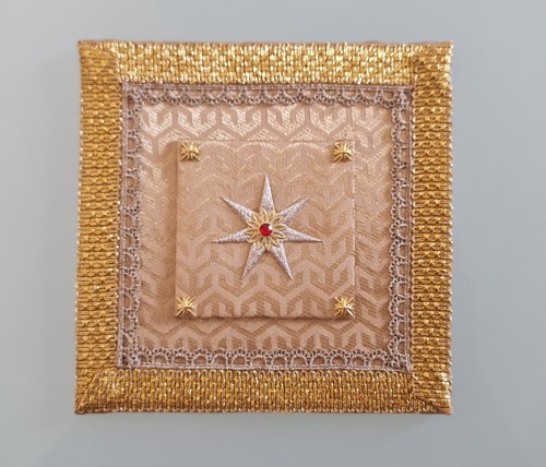 Palla copricalice oro natale - palla,