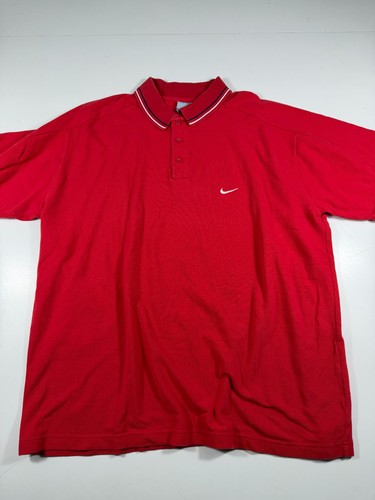 Polo nike vintage rouge - polo, taille