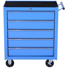 Homcom carrello porta attrezzi - porta,