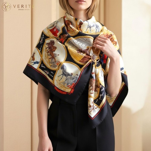 Rara sciarpa vintage - hermes, in