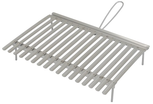 Graticola acciaio inox con - acciaio,