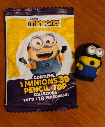 Minions pencil top - 3d,