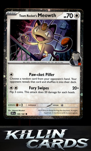 Team rocket meowth cosmos - rocket's, (cosmos