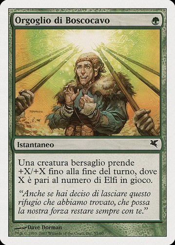 Mtg wirewood pride exc - pride,