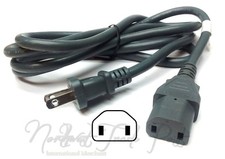Genuine 2-Prong Power Cord for