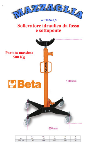 Beta sollevatore idraulico - -,