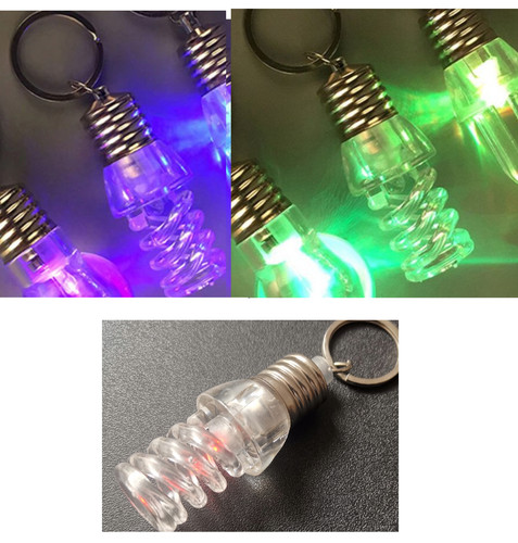 Portachiavi led bulbo - portachiavi,