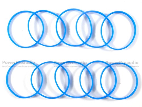 Pezzi anello blu gomma - 10,