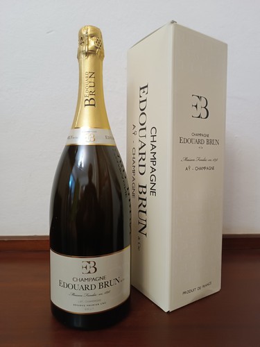 Champagne edouard brun magnum - edouard,