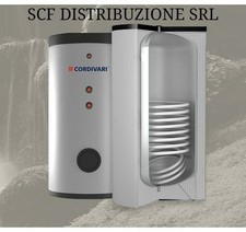 BOLLITORE PUFFER SCAMBIATORE CORDIVARI PER CALDAIA POMPA DI CALORE 200 LT LITRI