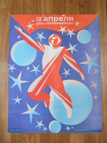 Space soviet poster originale - space,