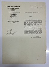 INTENDENZA DI TERRA DI LAVORO CUTRO CALABRIA COLLEGIO ARPINO 1857 BELLONA