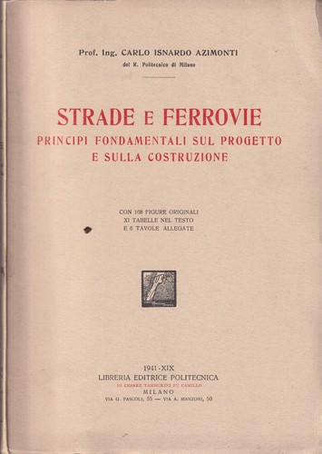Azimonti strade ferrovie - -,