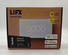 LIFX SMART SWITCH 120V - 60HZ - 1 POLO, RELÈ - 4 BANDE - BIANCO LUCIDO (31D)