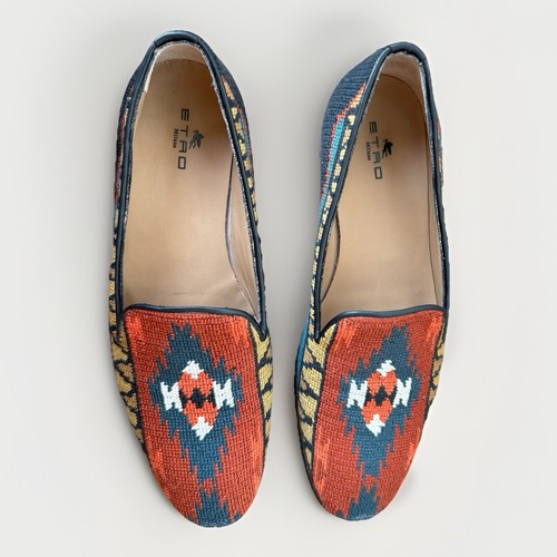Etro milano tapestry loafers - tapestry,