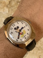 Orologio Jovial Disney Topolino vintage anni 70 carica manuale 17 gioielli...