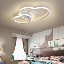 Lampadario Plafoniera Illuminazione a Led Moderno 33W Luce Soffitto Forma Cuori