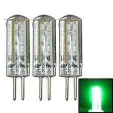 3x G4 LED 1,5 Watt 12V DC