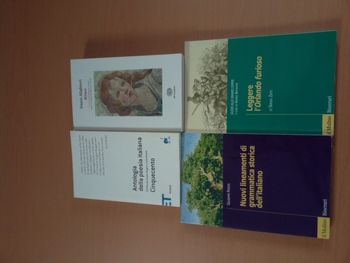 Lotto letteratura italiano - letteratura, e
