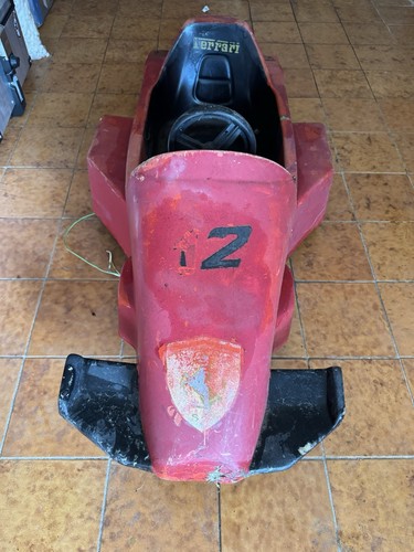 Ferrari kart pedali bimbi - a,