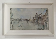 Bruno Martini (1911-1979) - La chiesa della salute - Venezia - Acquerello