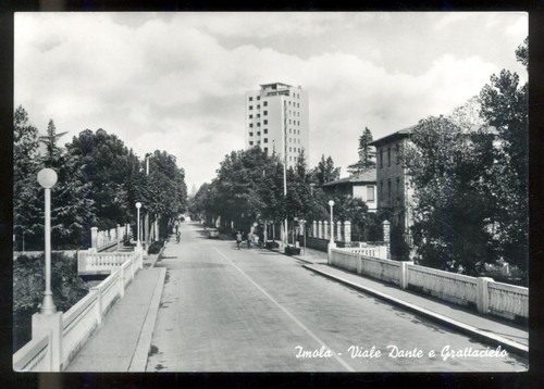 Imola bologna antica cartolina - imola,