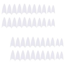  500 Pcs Tip Unghie Quadrate