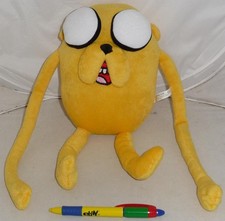ADVENTURE TIME JAKE Cane Peluche GRANDE Alto 30cm Plush Soft Toy CARTOON NETWORK