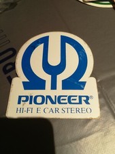PIONEER HI-FI stereo adesivo