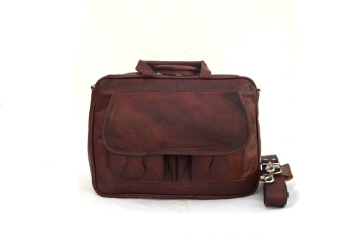 Pelle valigetta borsa - 16, in