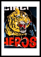 MIMMO ROTELLA -  SERI-DECOLLAGE-  cm. 100 x 70