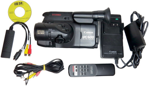 Canon uc600 videocamera 8mm - canon,