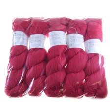 GOMITOLI 100% COTONE ROSSO