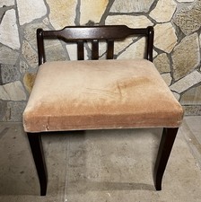 Sgabello da toeletta vintage