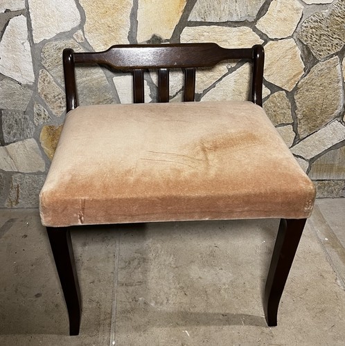 Sgabello toeletta vintage - sgabello,
