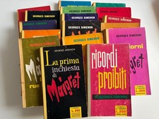 18 volumi di gialli MAIGRET di