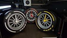 Orologio Ruota F1 Stile Racing