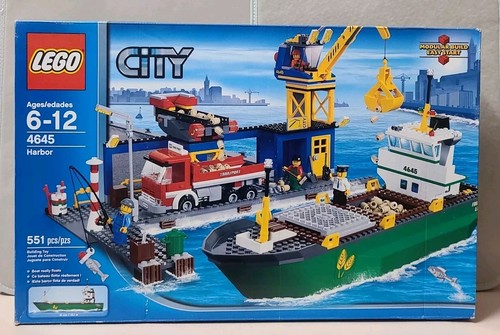 Lego city harbor 4645 - lego, city: